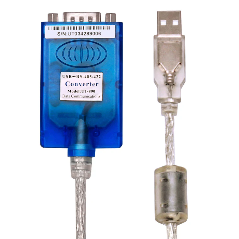 Uma Transferência Usb Rs485 422 Linhas de Dados 485 Conversor Ver 2.0 Adaptador Conversor Industrial Cabo Ut890 Cabos de computador e conectores