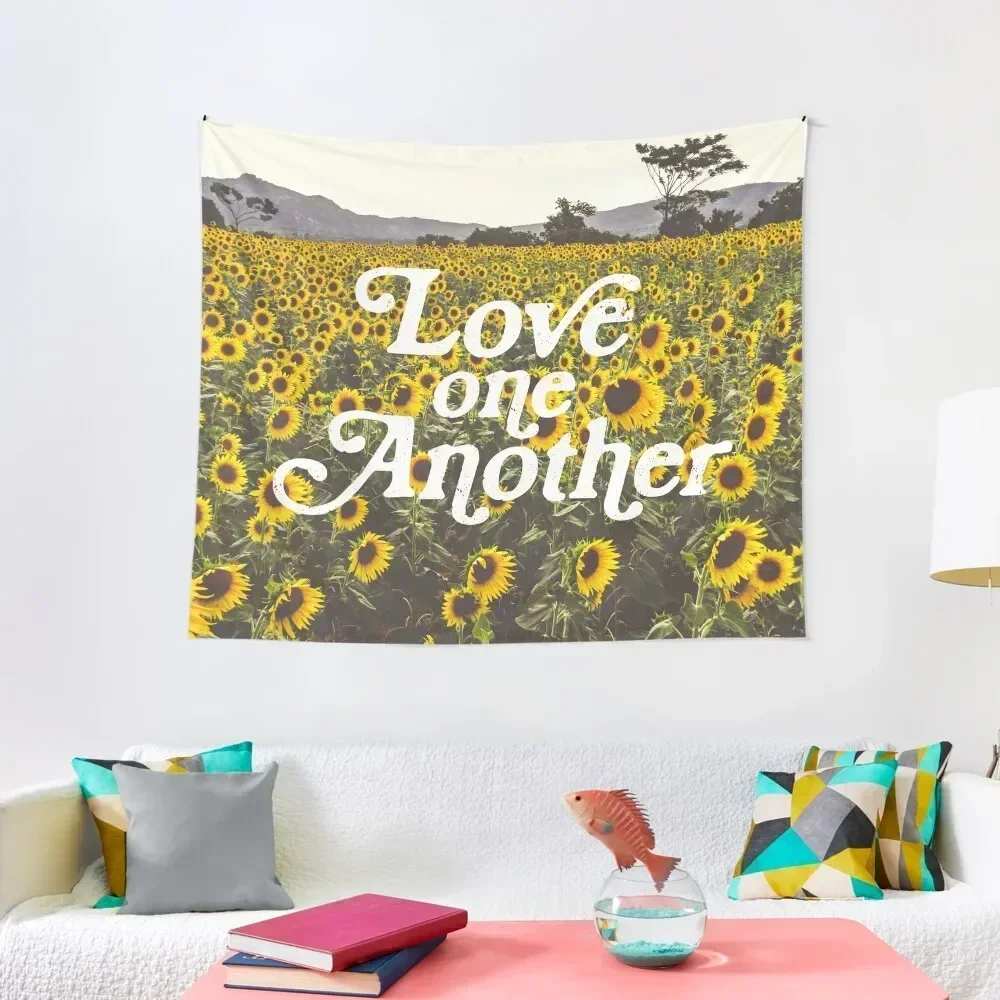 Гобелен Love One Another Sunflowers