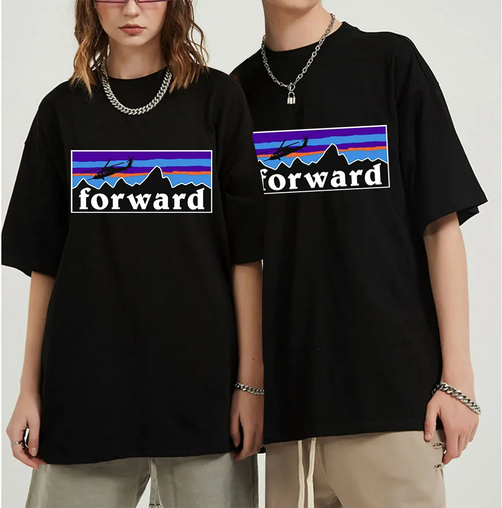 

Forward Observation Group Print T-shirt Summer O-Neck Short Sleeves Casual Loose Tees Fashion Unisex Men T Shirts Oversized Tops