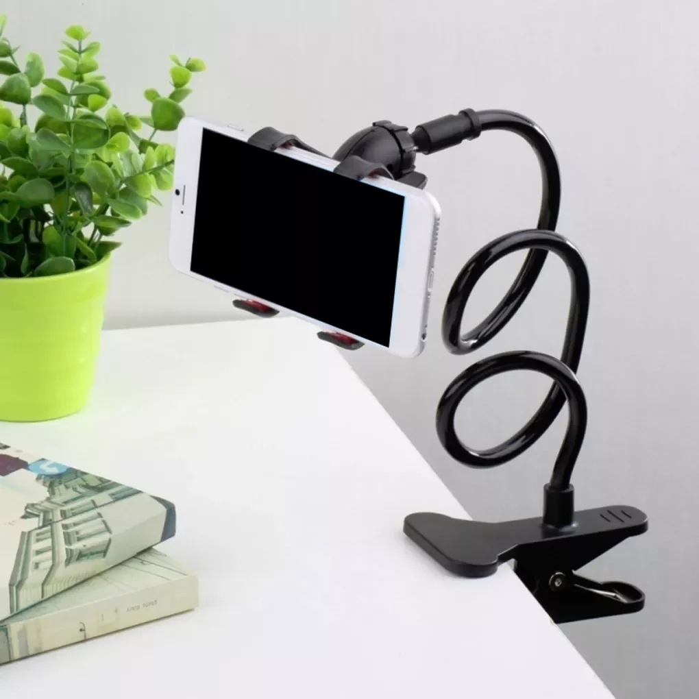 

Phone Holder Flexible 360 Clip Mobile Cell Phone Holder Lazy Bed Desktop Bracket Mount Stand Stand Base bracket