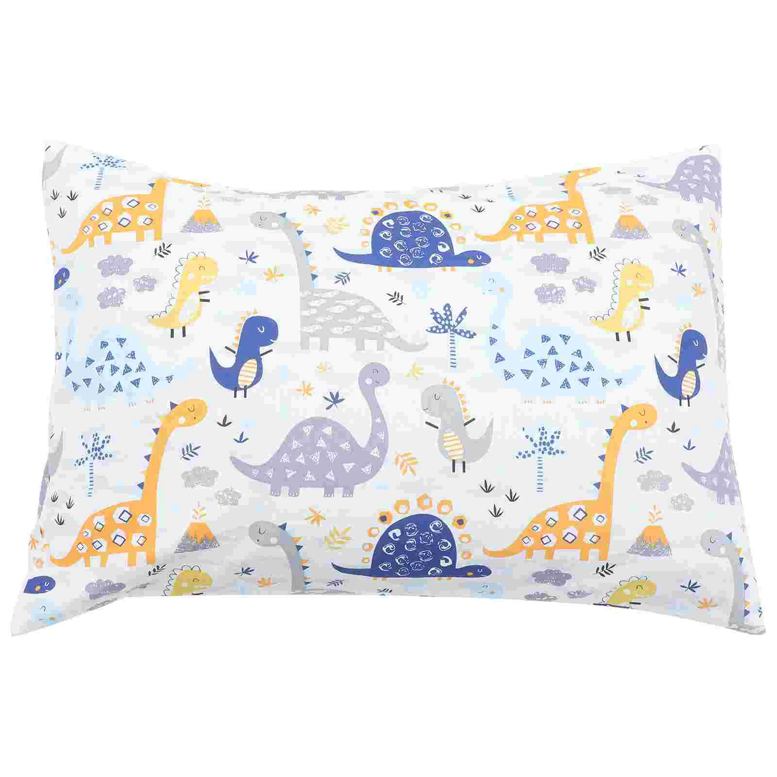 

Children Pillowcases Travel Size Envelope Closure Toddler Kids Decorative Cover Cotton Baby