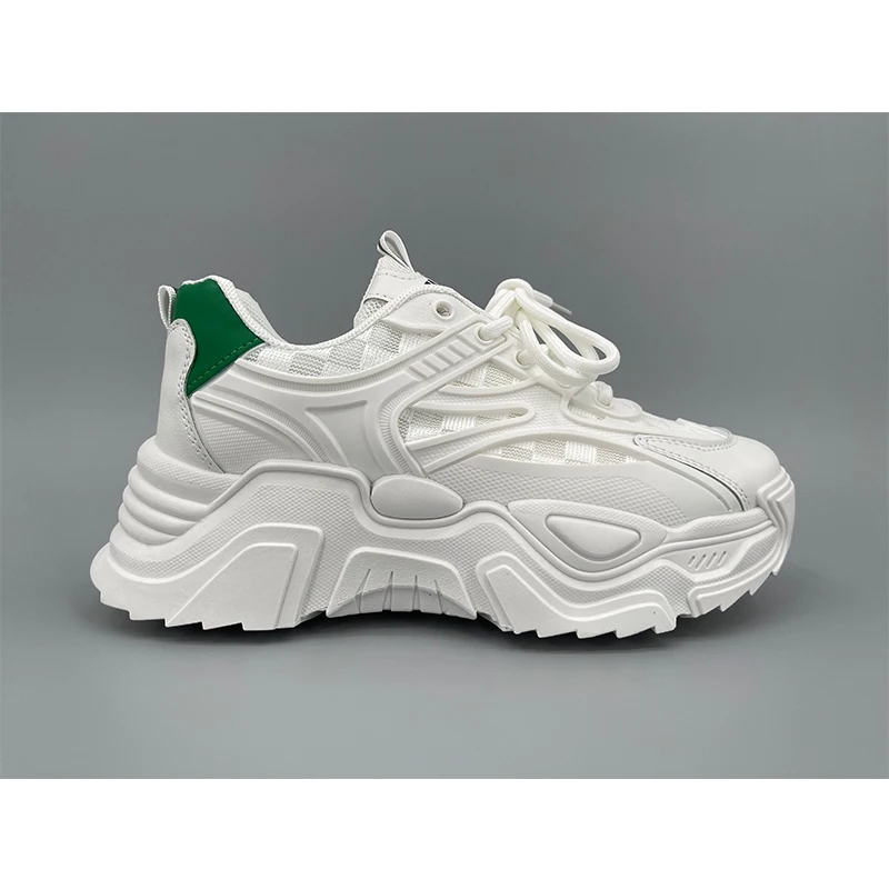 

Кроссовки женские спортивные на шнуровке, удобные дышащие Нескользящие, Уличная обувь для бега, повседневные лоферы