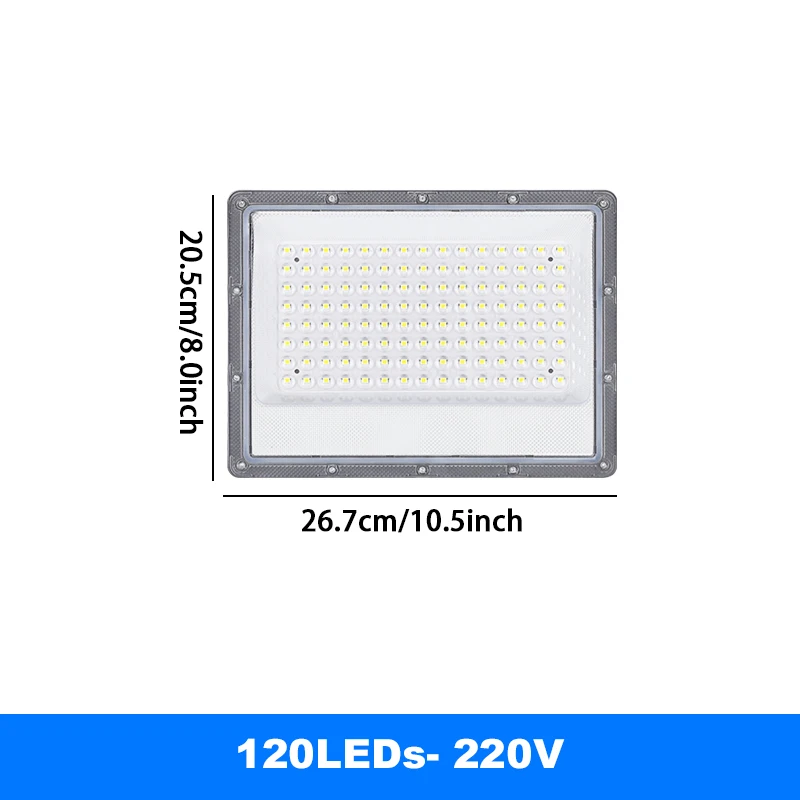 

PARkson LED прожектор 500W белый IP66 для наружного освещения