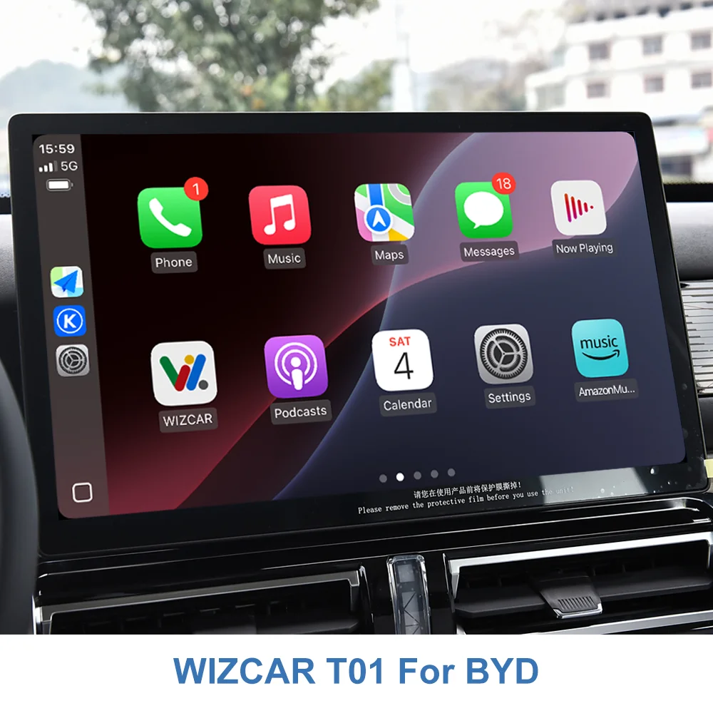Фото BYD Song Plus Tang Yuan Pro WIZCAR E01 Яндекс Карты 2ГИС Яндекс музыка Многоязычная Apple CarPlay Android Auto Для китайской версии BYD Auto №2