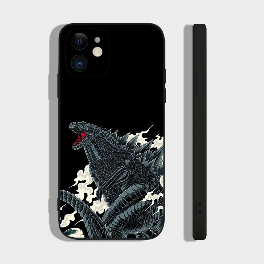 Monster G-GodzillaS Phone Case For iPhone 16 15 14 13 12 11 Plus Pro Max XR XS X 7 8 SE Mini Silicone Soft