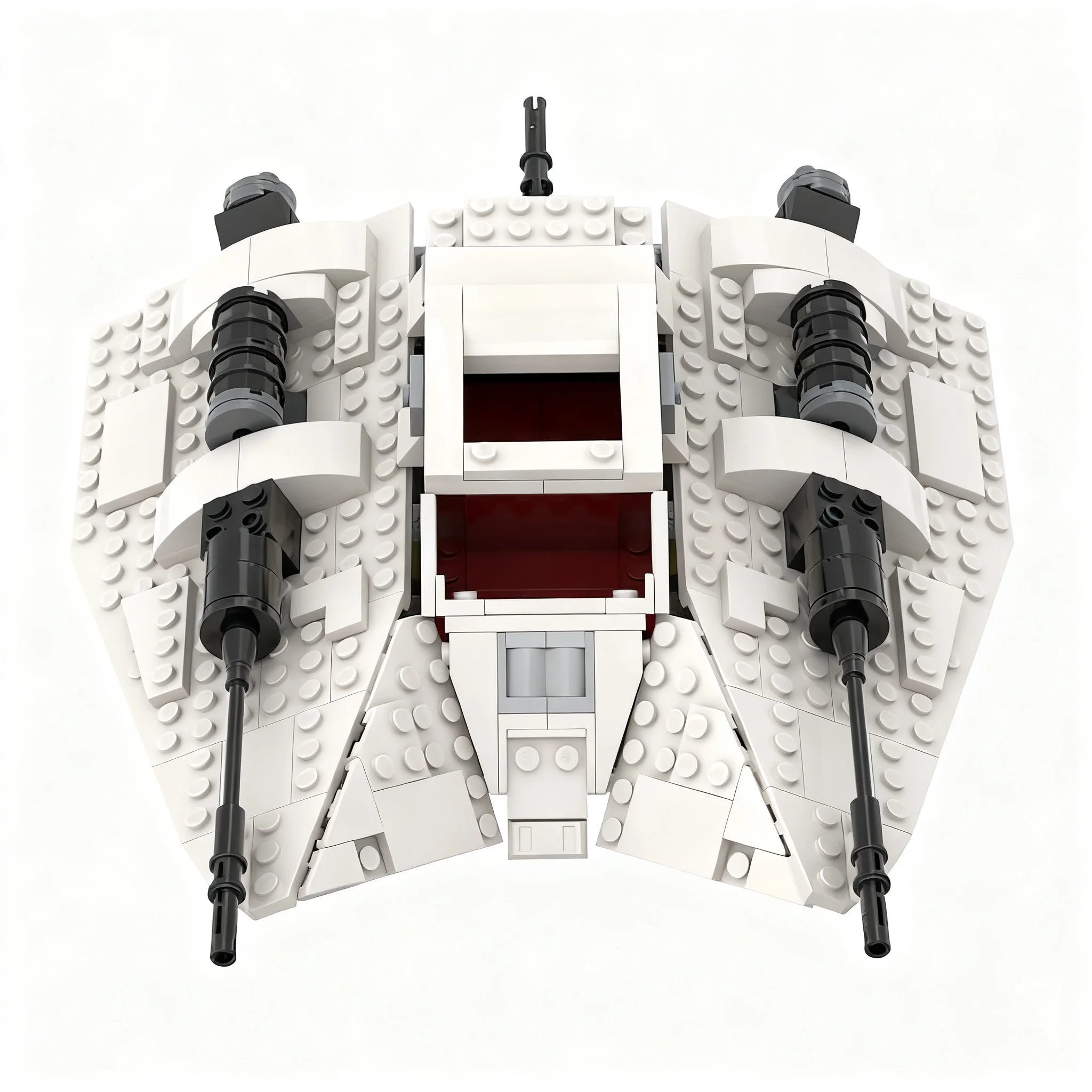 Фото 330 деталей MOC Snowspeeder, альтернативная сборка с использованием модели Star Battle, конструктор, игрушка, рождественский подарок, архитектурное искусство, сборка. №3