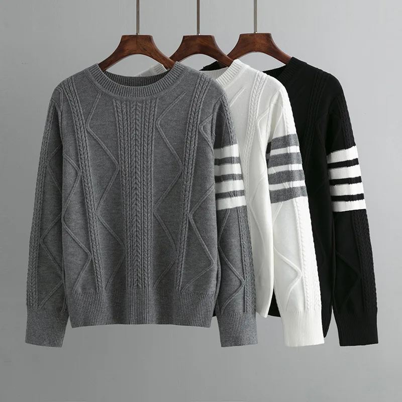 

HLBCBG Sweater Korean Fashion Women Tops Knit Spring Autumn Sweaters Pullover Kawaii 2023 Clothes Long Sleeve Fairy Clothing