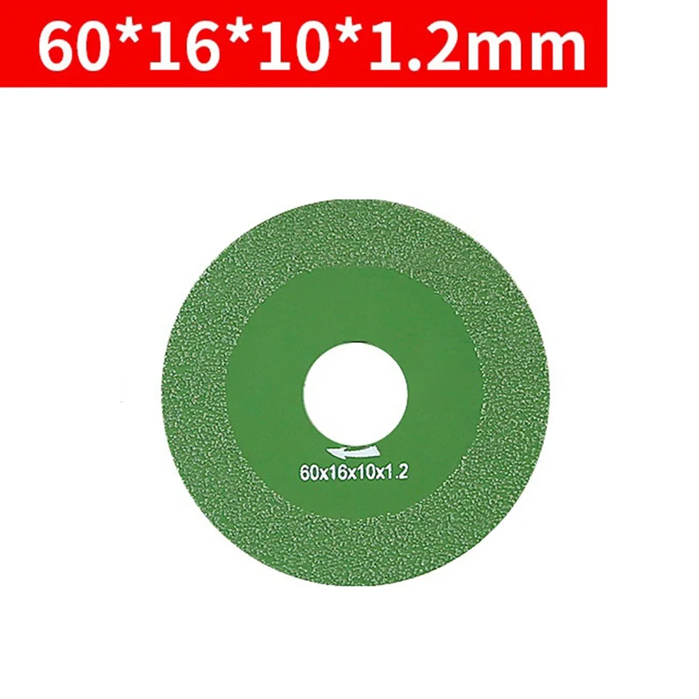 

60/80mm Diamond Glass Cutting Disc Saw Blade For Ceramic Tile Crystal Grinding Disc Wine Bottles Grinding Chamfering Cutting