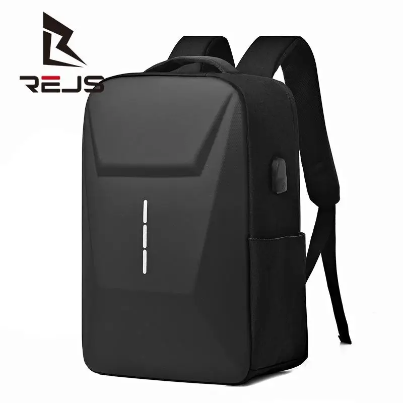 

Rejs 15.6 Inch Laptop Backpack Hard Shell Waterproof Anti Theft Travel Backpack Large Capacity Men's Backpack School Mochilas