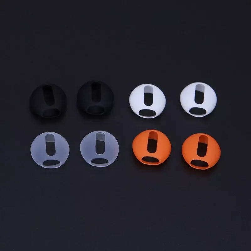 

2 Pairs Ultrathin Silicone Earbuds Eartips Cover Upgraded For Airpods Earphones Headphone Ear Cushions