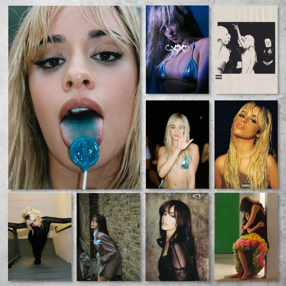 C XOXO Camila Cabello плакат галерея принты самоклеящиеся домашний декор украшения