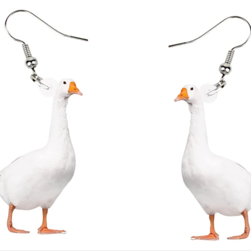 

Goose Earrings Animal Cute Student Women Jewelry Accessories Personalized Fashion Pendant Gifts Forever