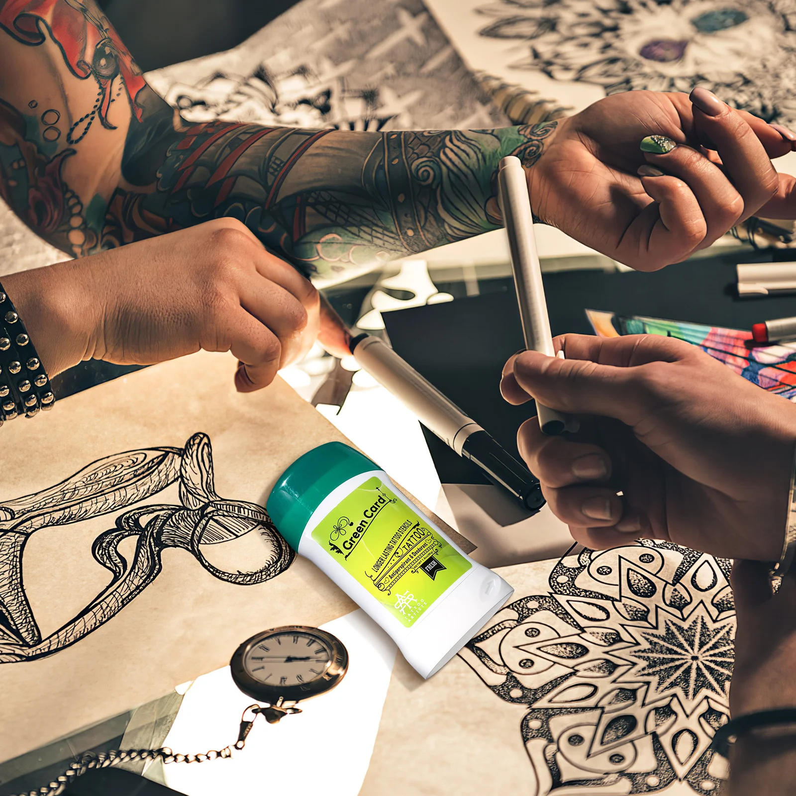 Крем для переноса татуировок Гель раствора кожи переносной бумаги Машина мыла