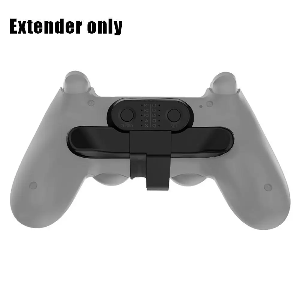 

For PS4 Controller Back Button Attachment DualShock4 Rear Extension Adapter Gamepad Paddle Key With Turbo for SONY PS4 Accessory