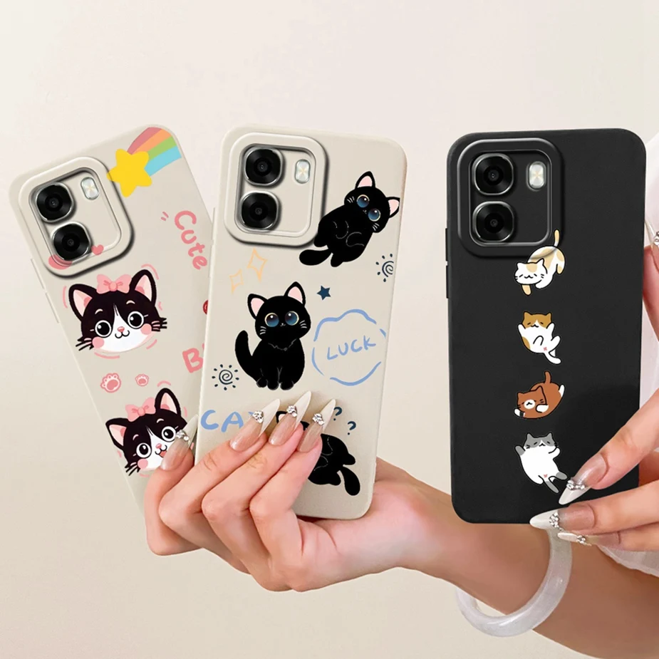 Фото Чехол для Oppo A6 A6x 4G, новый модный чехол с цветным покрытием, мягкий TPU чехол для телефона Oppo A6x 4G, OppoA6 x, OppoA6x 5G, задняя крышка, чехол-накладка. №4