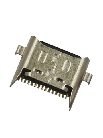 10-100 шт. USB-порт для зарядки типа C, контактный разъем для зарядного устройства для Samsung Galaxy A207 A21 A215 A215F A20S A04 A05 A06