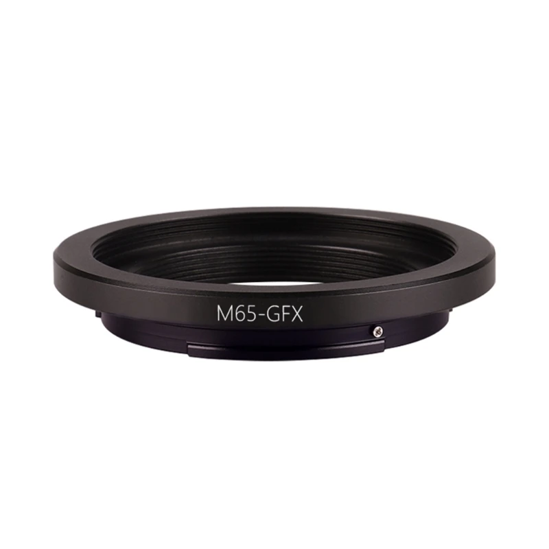 

M6CA M65-GFX Camera Lens Adapter Ring for GFX100S/50S2/50R Lens Adapter Precision-machined Sturdy Frame Ring Repalcement