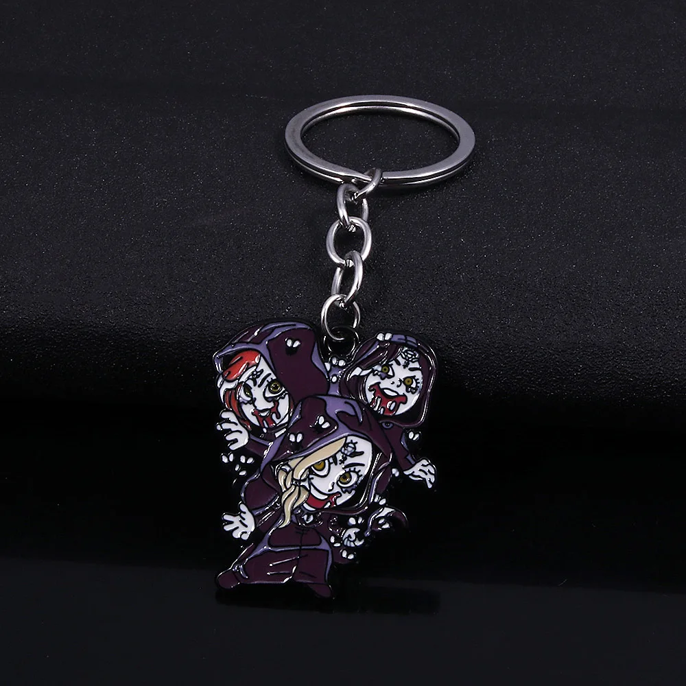 Фэнтези фигурки брелок Alcina Dimitrescu Q-версия подарок на Хэллоуин подвеска