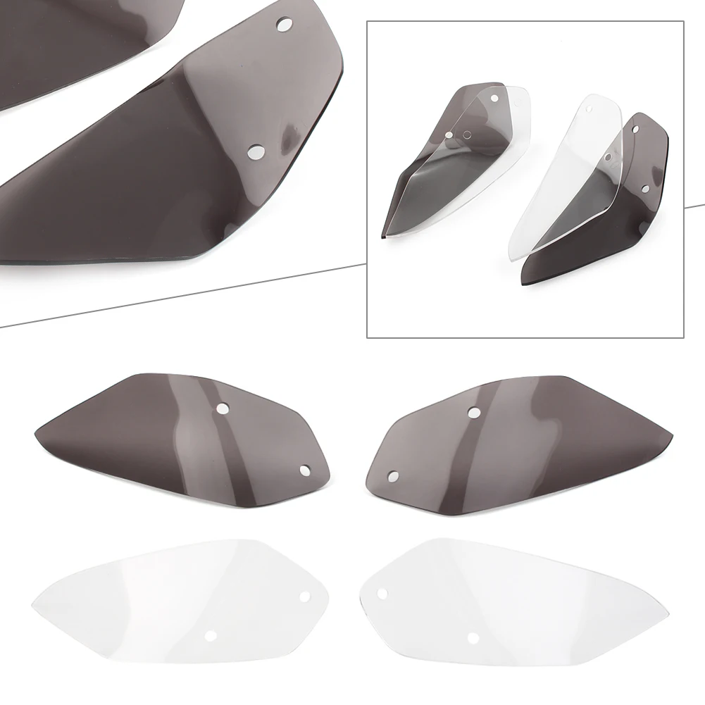 2 шт. лобовое стекло мотоцикла с боковым потоком воздуха для BMW R1200GSA R1200GS LC/ADV 2013 2014