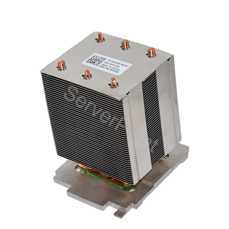 Хорошо протестированный рабочий радиатор ЦП сервера 0KW180 KW180 для T610 T710