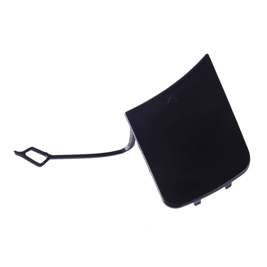 Черный Автомобильный передний бампер буксировочный крючок накладка на глаза