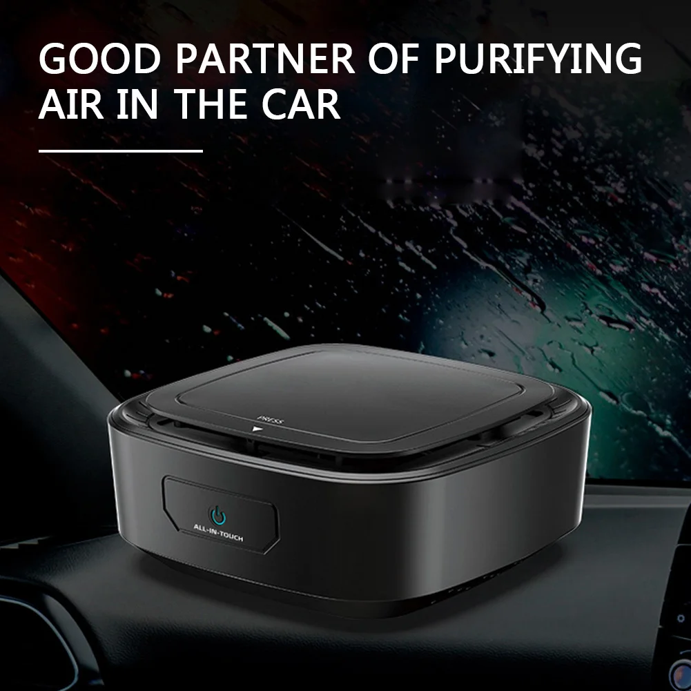 

Мини-очиститель воздуха для дома и автомобиля, портативный освежитель воздуха с формальдегидом и дымом для обмена веществ и ионов