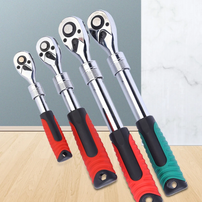 Раздвижной гаечный ключ с 72 зубцами 1/2 дюйма 3/8 1/4