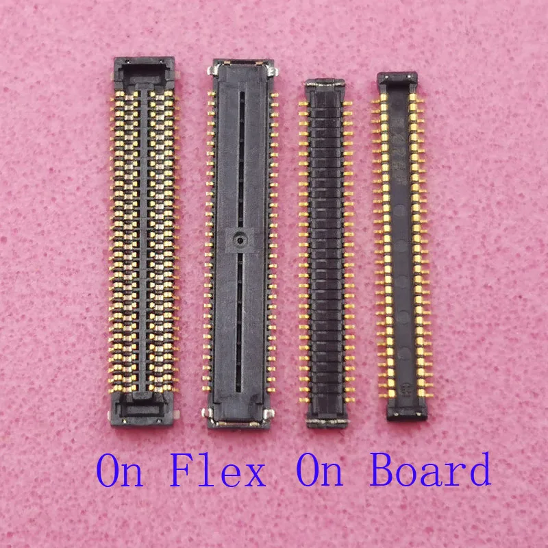 

10Pcs Lcd Display Screen FPC Connector For Samsung Galaxy S7 G9308 G930 Note4 Note 4 S6 N910F G930F G920 G920F Plug Board 60 Pin