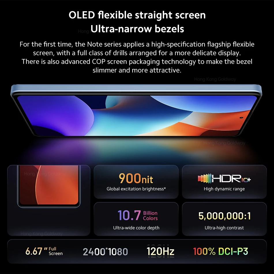 Телефон Xiaomi Redmi Note 12 Pro Plus, телефон с глобальной прошивкой,  тройная камера 1080 МП, телефон с яркостью 120 дюйма, 5000 Вт, зарядка мАч,  12 Pro + | AliExpress