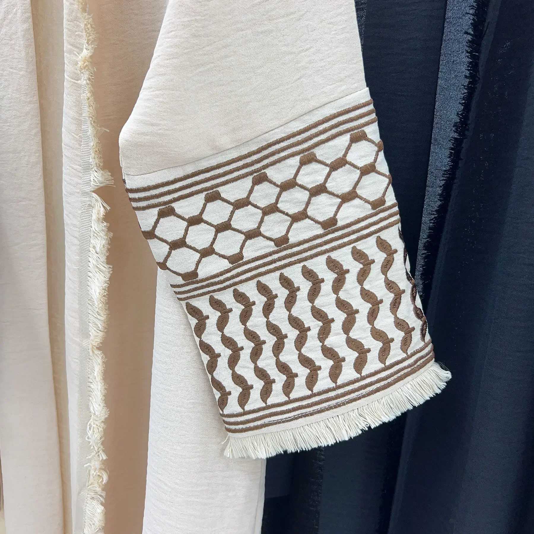 Новое детское платье макси с вышивкой для девочек мусульманская Абая Дубай