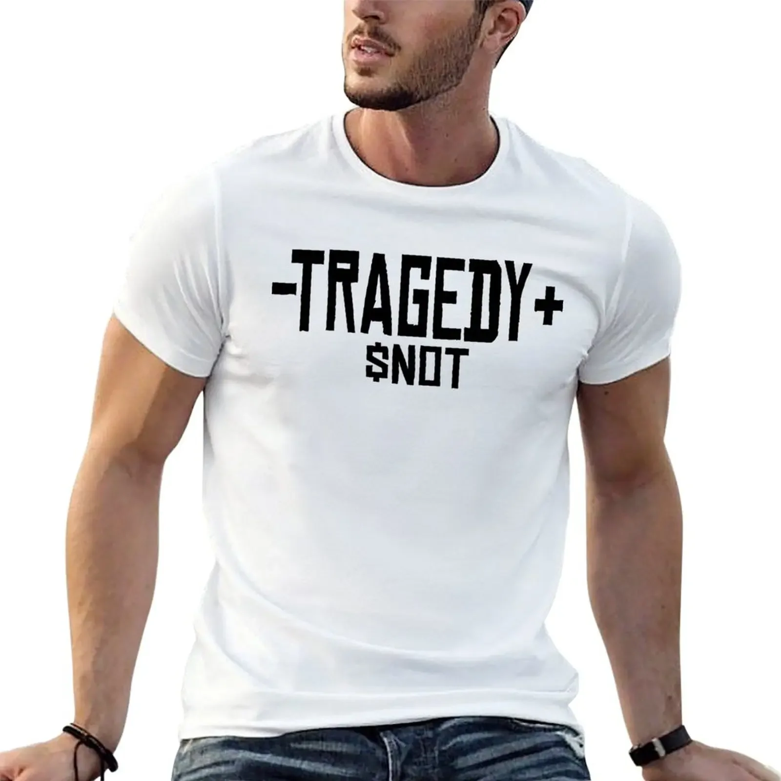 $NOT Tragedy T-Shirt рубашки с таможенным рисунком мужские футболка