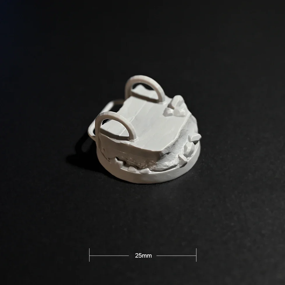 Калибр 25 мм наборы моделей из смолы бесцветная и самособранная 3D-печать TD-6597/3D