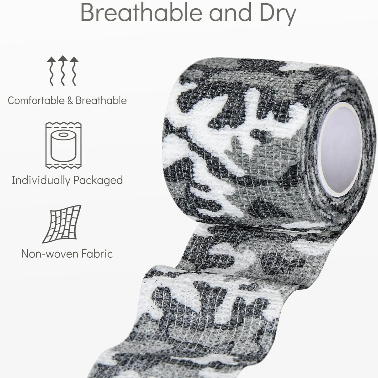 4 дюйма/10 см красочные спортивные татуировки самоклеящаяся эластичная повязка