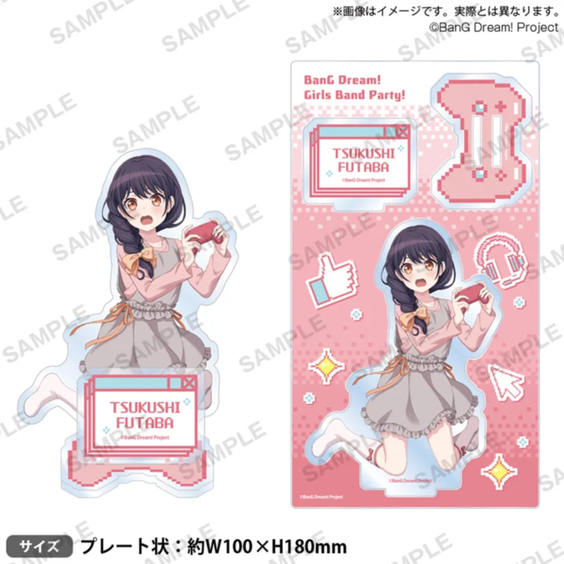 Фото Япония Bushiroad Товары Девушка Оркестр Вечеринка Стоячий Знак Игра Вечеринка Ver №3