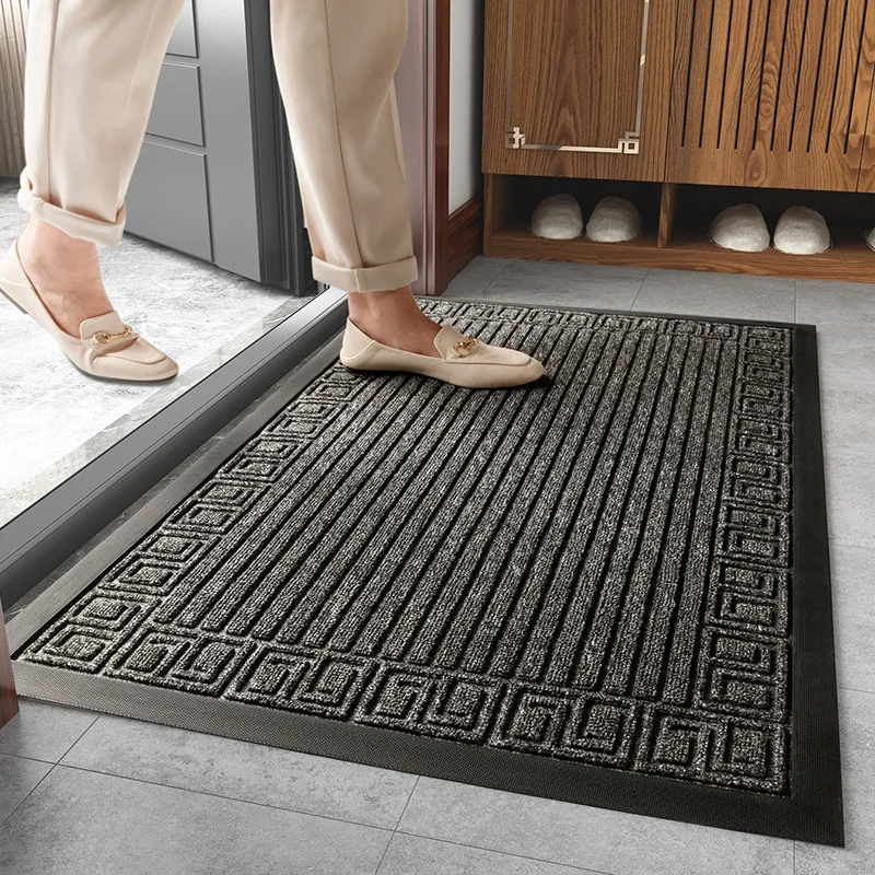 

Entrance Doormats Hotel Home New Chinese Polypropylene Carpet Mud Dusting Wear-resistant Rug Rubber Non-slip Machine Wash Mat