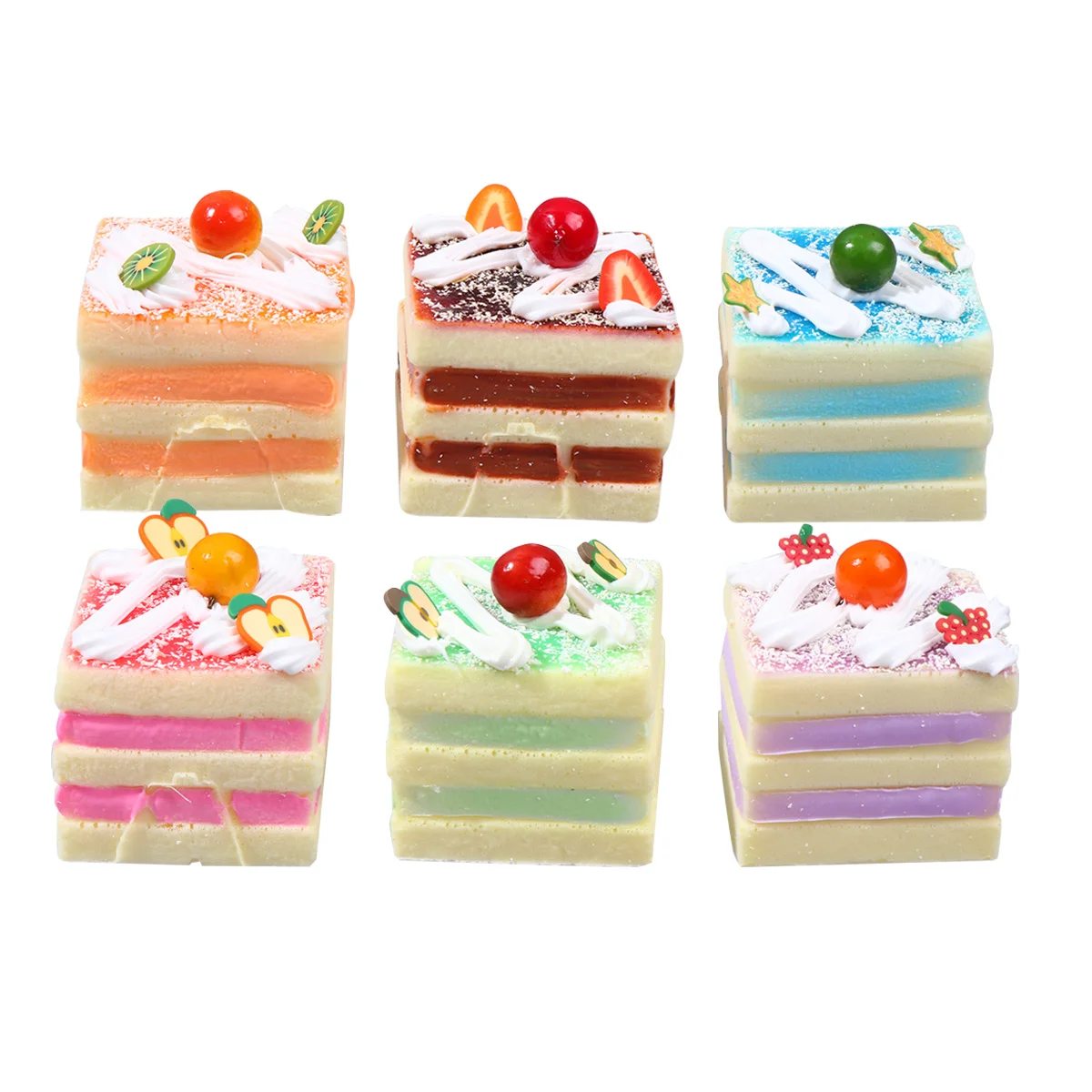 

Cake Fake Artificialdisplaysimulation Faux Cakes Props Candy Model Realistic Diy Photoshoot Flower Wedding Playkitchenphoto