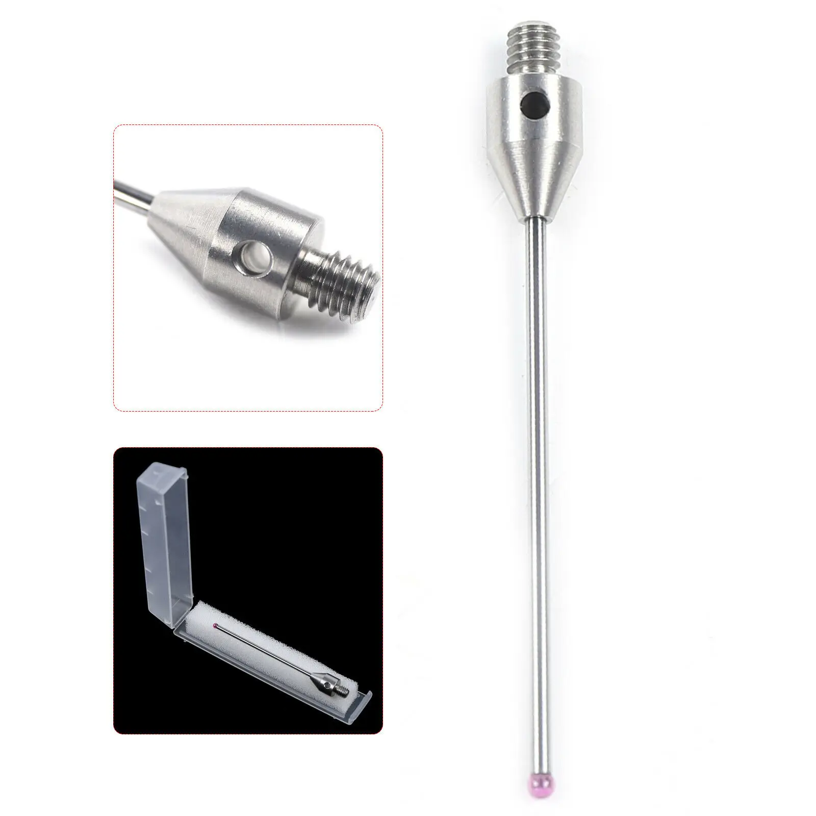 

CMM Touch Probe Styli M4 Thread Ball 50mm Long CMM Stylus A-5003-4797 For Applications With Low Weight Requirements