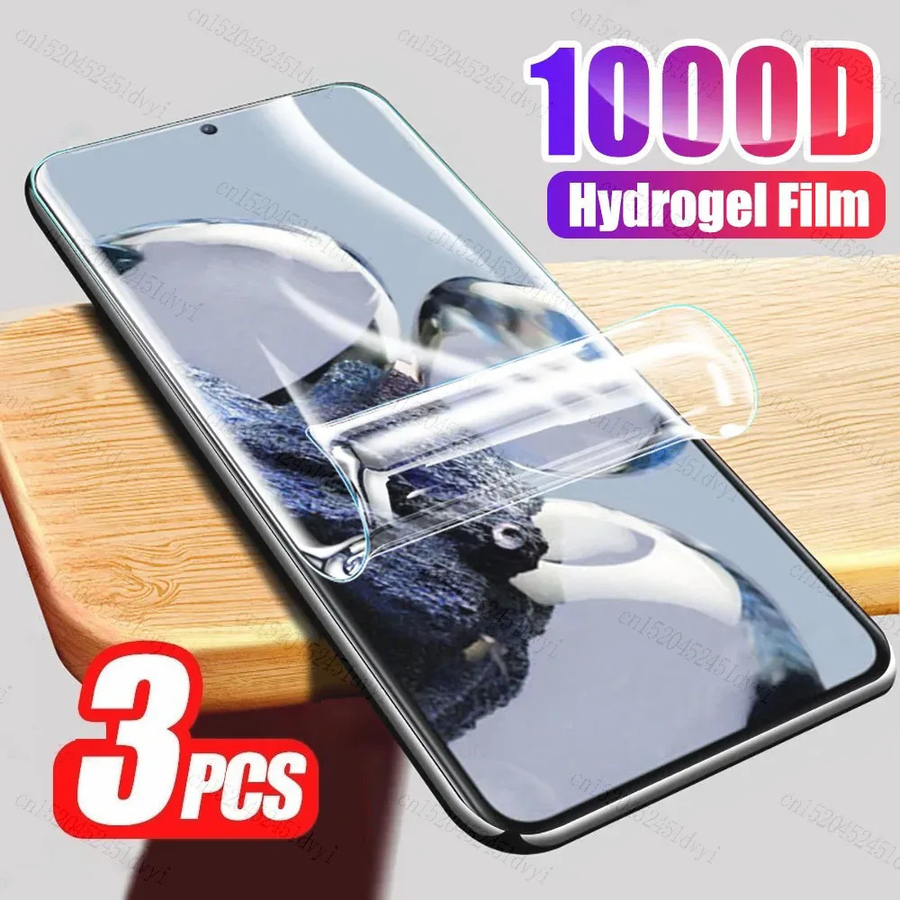 

3PCS Screen Protector For Xiaomi 11T 12T Pro Mi 13 11 12 Lite Ne 8 9T 10T Redmi 12C 10C 10A A1 A2 Plus K50 K60 Pro Hydrogel Film