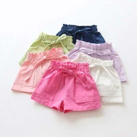 2022 new arrival candy color baby girls shorts cotton mix children shorts kids shorts for girls clothes toddler girls clothing