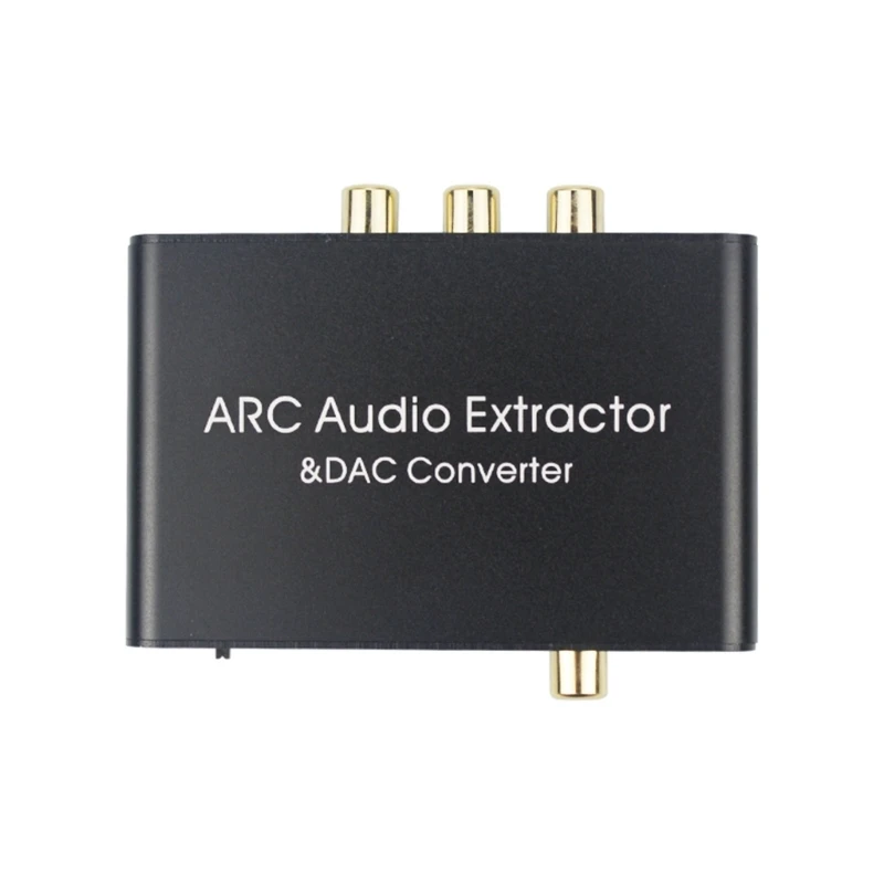 

Portable ARC Extractor 192KHz DAC Converter ARC Extractor Aluminum