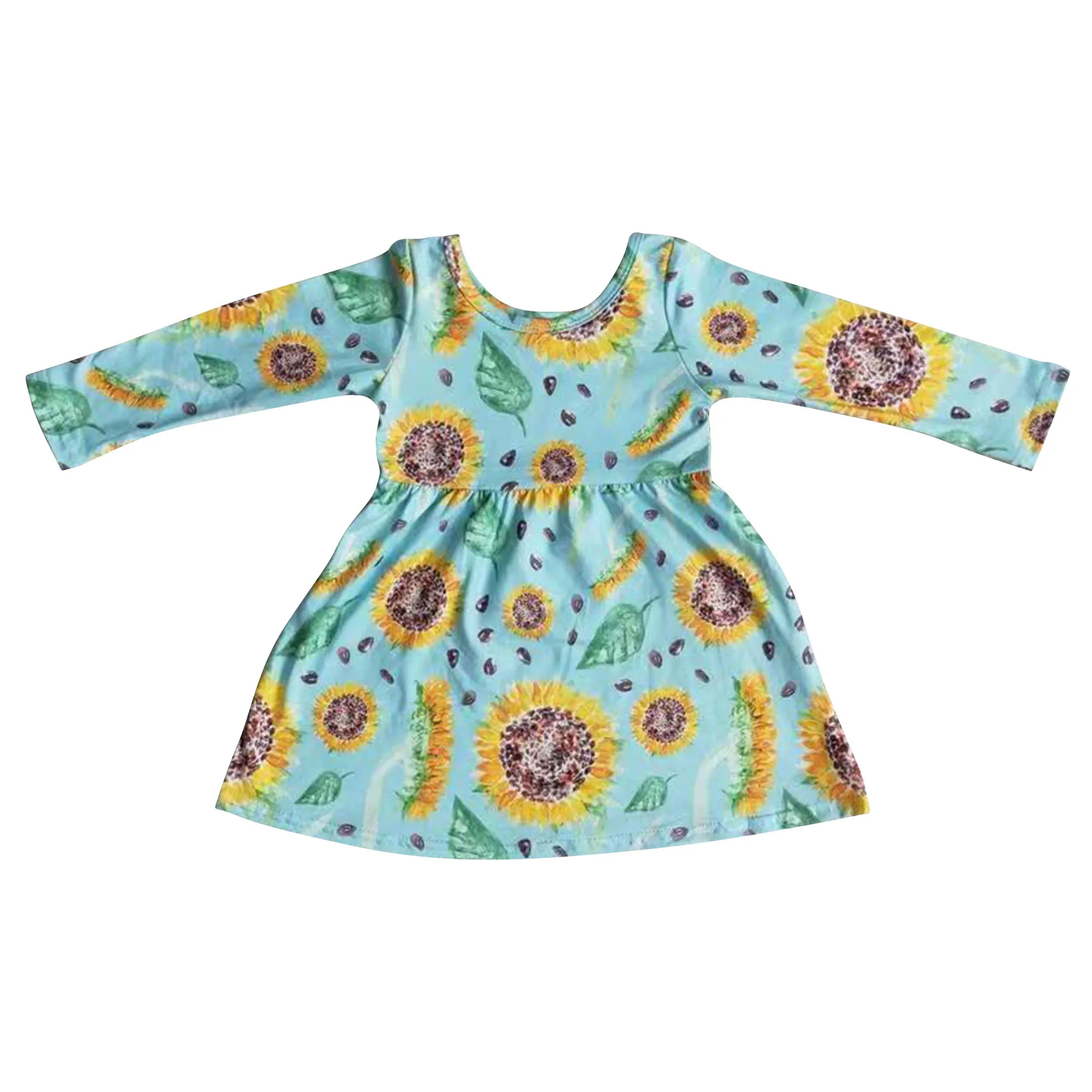 

Toddler Kid Girls Dress Leopard Print Long Sleeve Dresses Girls Children Clothes Kids Birthday Party Dress Baby Clothes