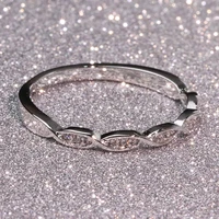 925 sterling silver jewlery diamond ring for women fine wedding bands engagement anillos mujer 1 carat diamond jewellry anel box