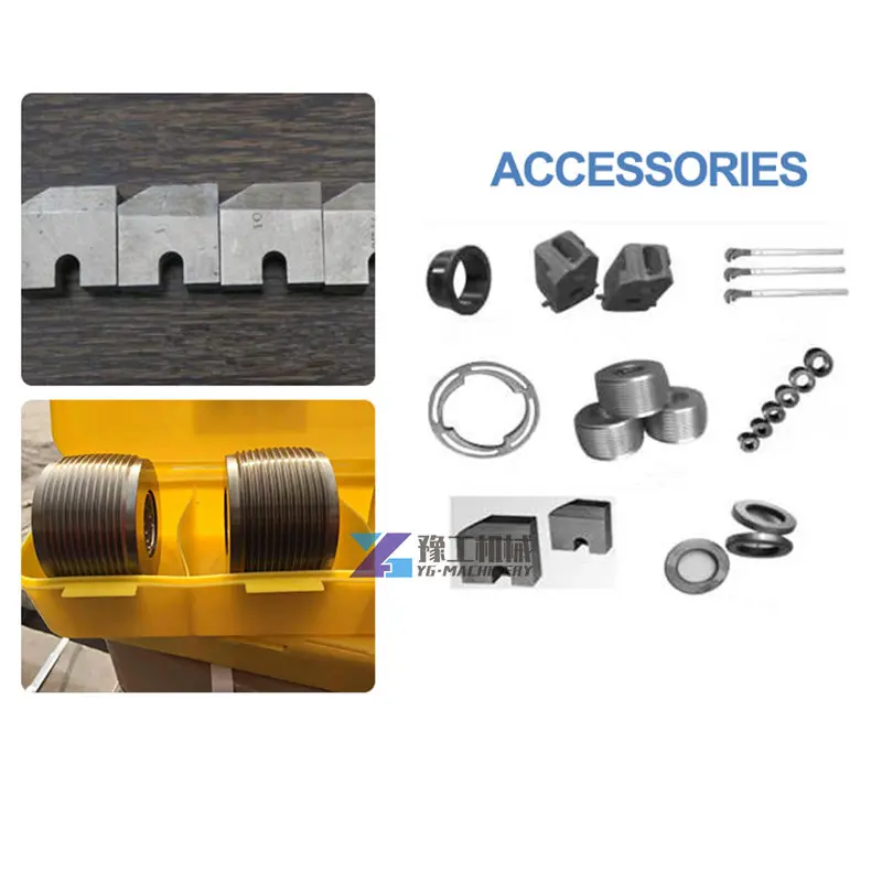 Высокоскоростной автоматический станок для прокатки резьбы в арматурной