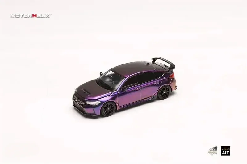 Motorhelix 1:64 Type-R (FL5) Chameleon AIT Exhibition Limited999 Литая под давлением модель автомобиля