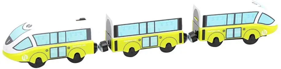 

Электрический игрушечный поезд детский, деревянный, дистанционное управление, на батарейках