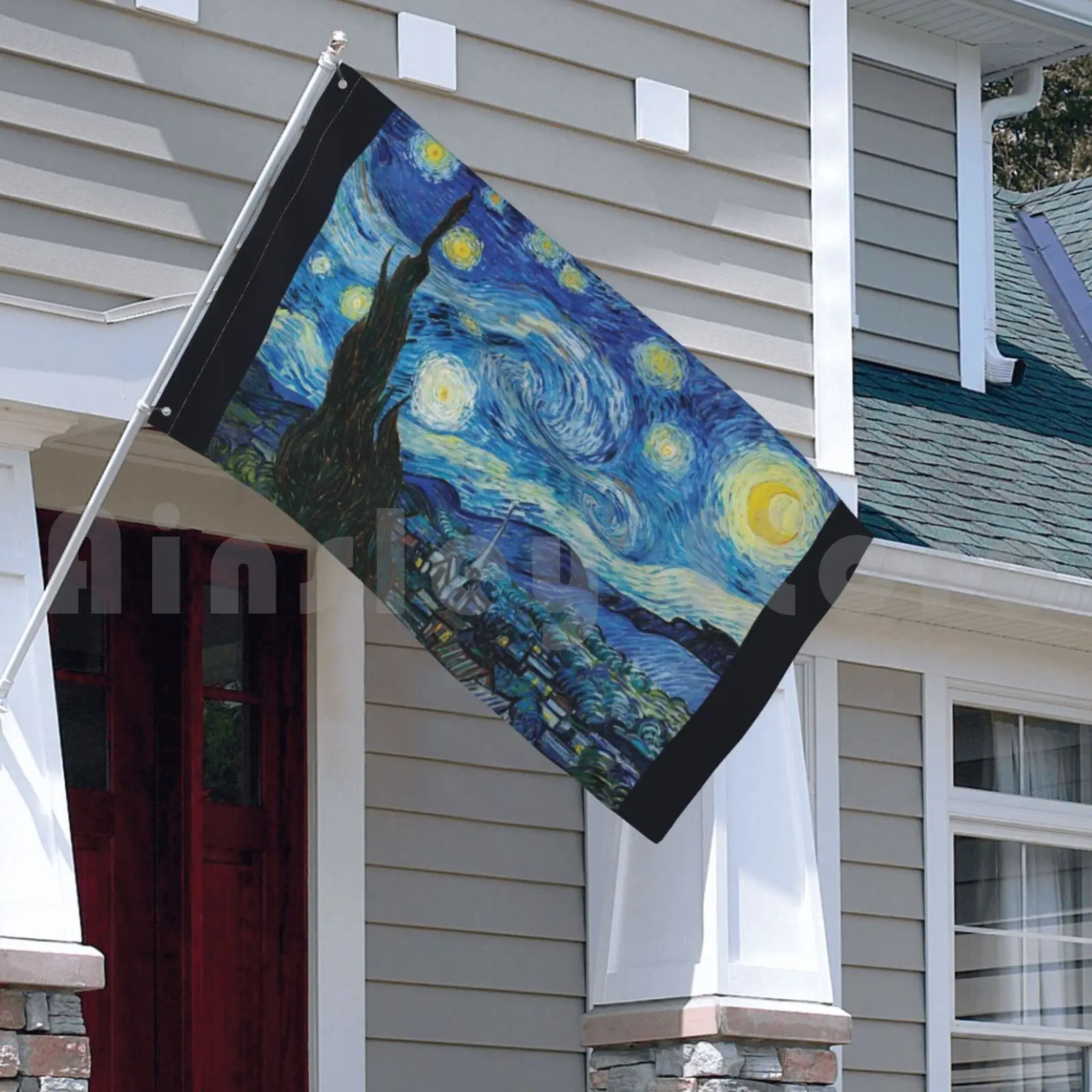 Звездная ночь от Винсента Ван Гога наружный декор флаг автомобиля 514 звездная