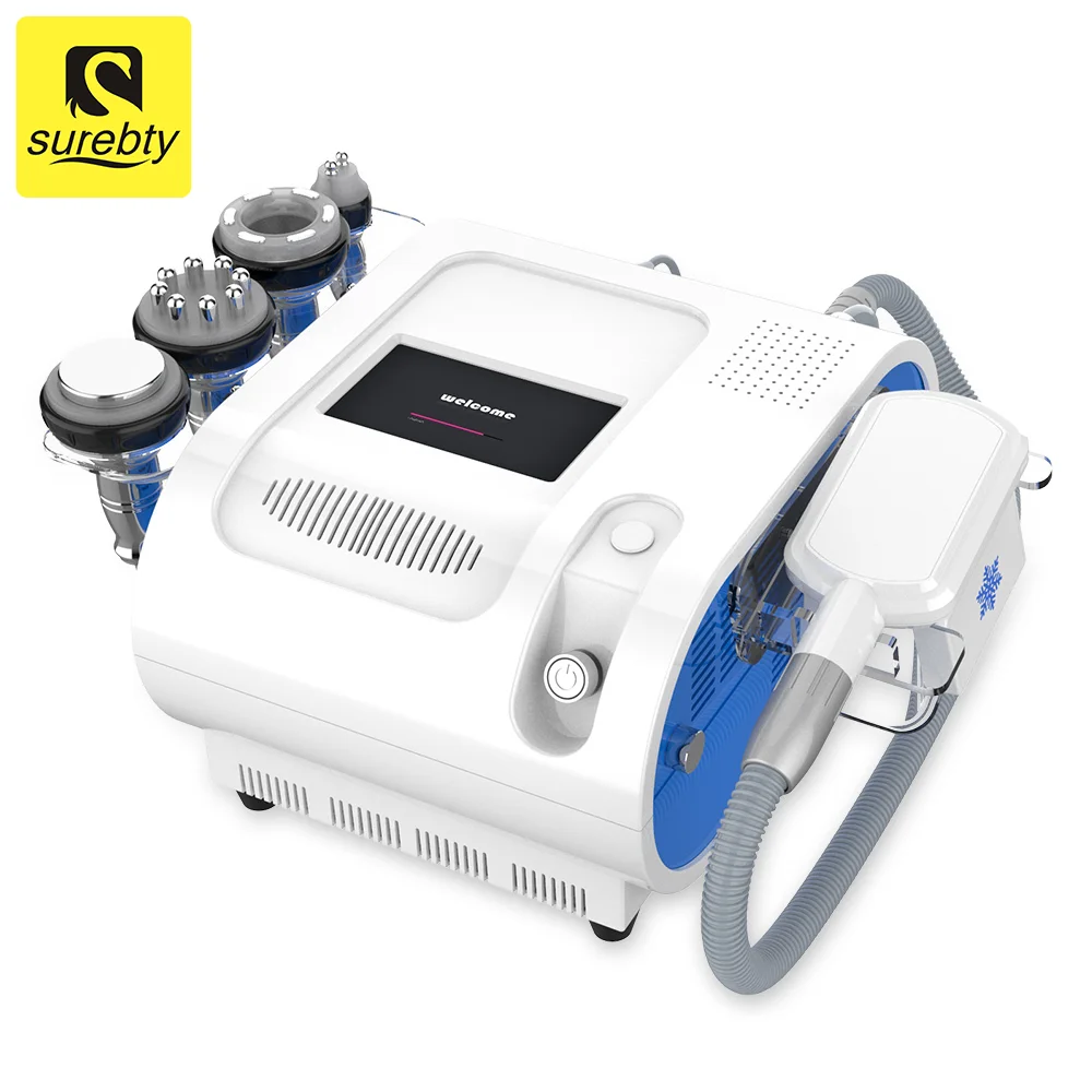 

Professional Ultrasonic Cavitation 40Khz Body Cellulite Reduce RF Vaccum Slimming Skin Tightening Freezon Body Shape Machine