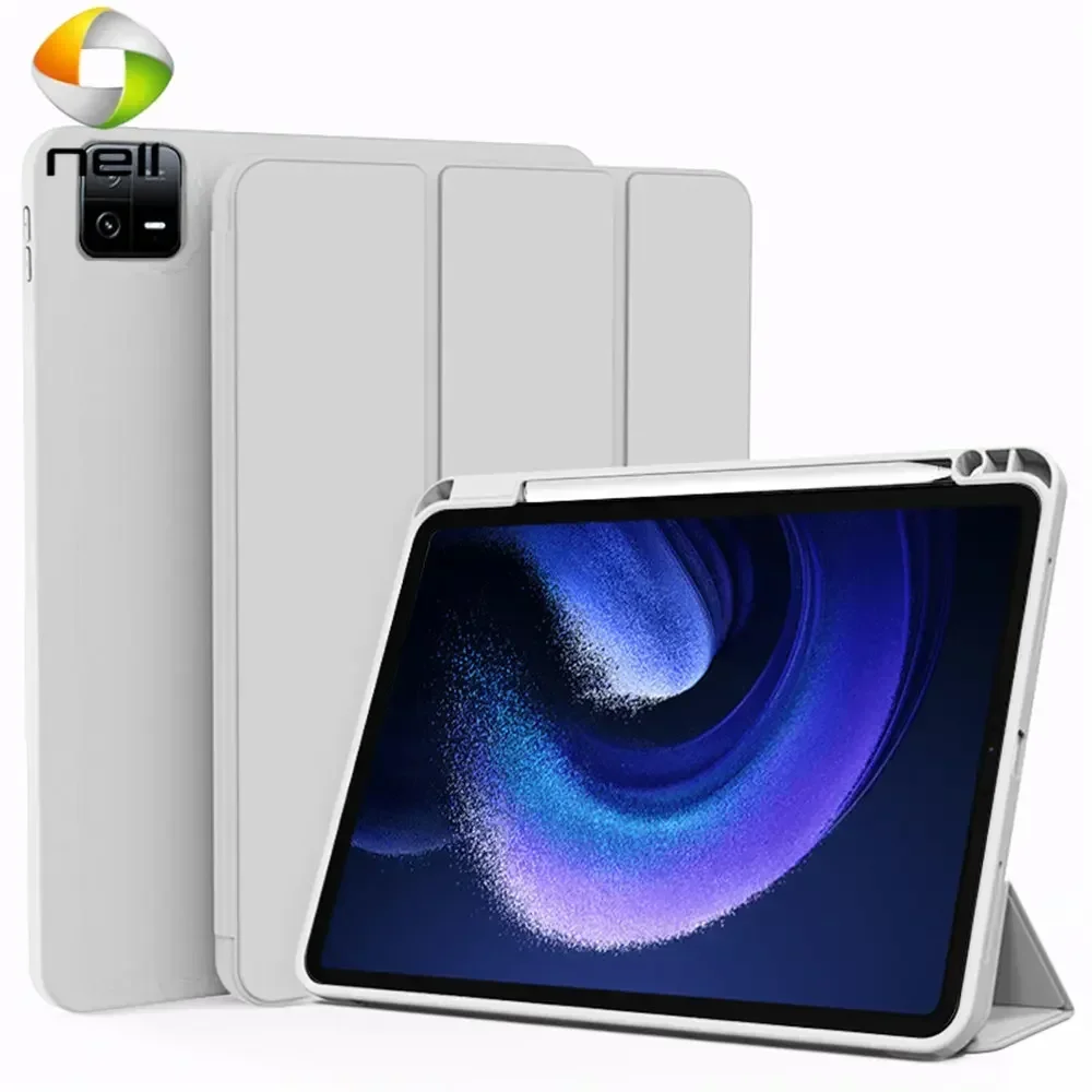 Для планшета Xiaomi Pad 5 6 Pro 11 дюймов 2023 Redmi 10 61 дюйма Чехол с держателем для карандашей