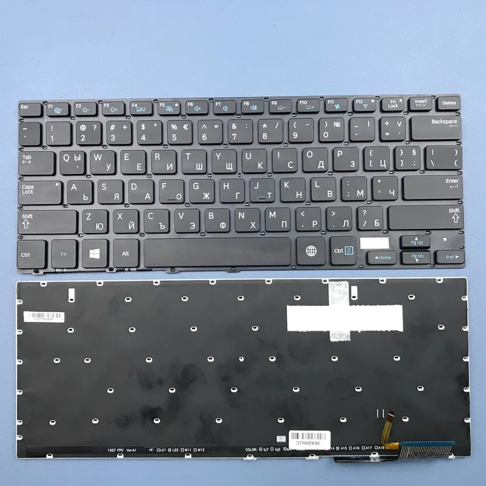 Bulgarian Backlit Laptop Keyboard for Samsung NP730U3E NP740U3E 740U3E-X02 740U3E-S01 Series BG Layout