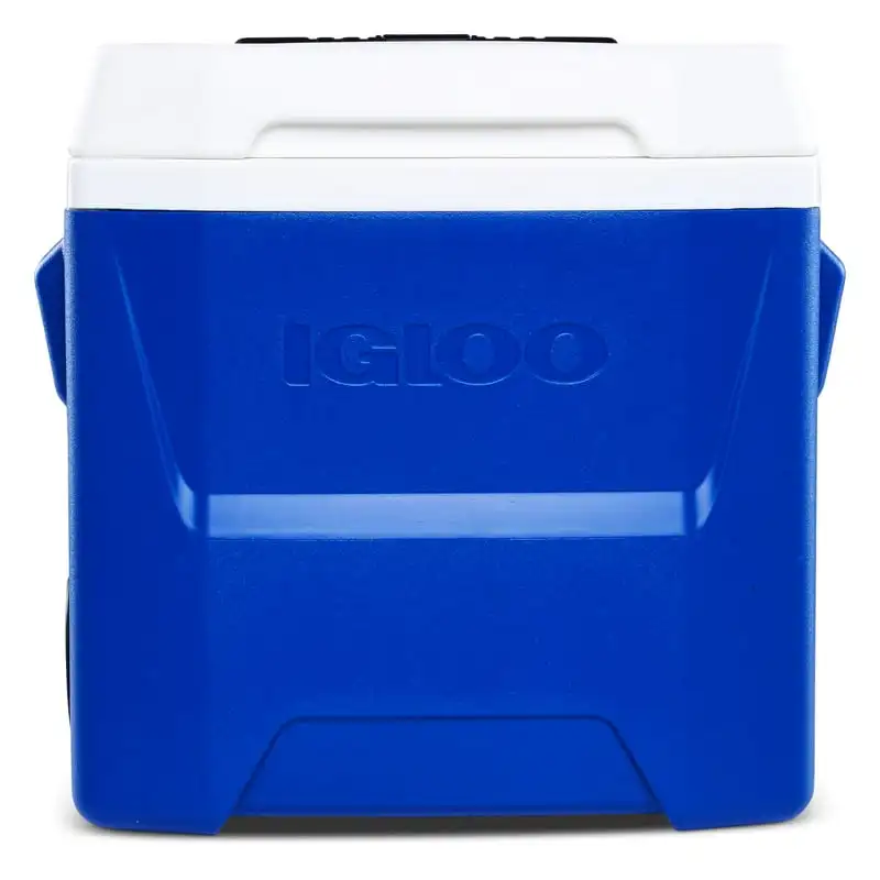 

QT Laguna Ice Chest Cooler with Wheels, Blue